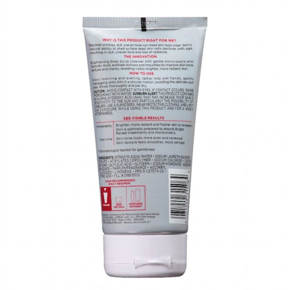 New L'Oreal Revitalift Bright Reveal Cleanser 5 oz - Picture 2 of 4